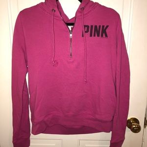 PINK intense pink hoodie